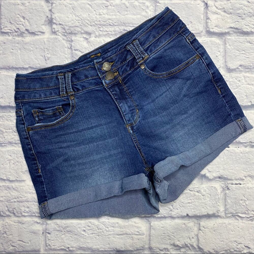 Blue Spice Jean Shorts